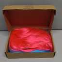 2 Pack Colored Bob Wigs and Heart Sunglasses Set, Blue Hot Pink Short Straight Bob Wig with Bangs Neon Party Colorful Synthetic Hair for Women Men Halloween Costume Bachelorette Party Favors