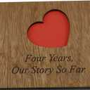 1 Year Our Story So Far - Scrapbook, Photo album or Notebook Idea For 1st Anniversary