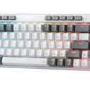 Redragon K655 75% RGB Wired Mechanical Gaming Keyboard, 78 Keys Hot-Swap Mechanical Keyboard w/Aluminum Cover Board, Upgraded Socket and Onboard Macro/Media Keys, Quiet Linear Red Switch