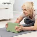 PROIRON Yoga Blocks, 2 Pack Supportive High Density Premium Eva Foam, Soft Non-Slip Surface with Curved Edges Stretch Blocks For Yoga, Pilates, Stretching