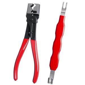 2 Pieces Electrical Disconnect Pliers for Cars, Car Hose Clamp Pliers and Electrical Connector Separator Tool