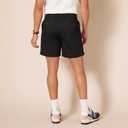 Amazon Essentials Men's Classic-Fit 7" Chino Shorts, Black (Size 34)
