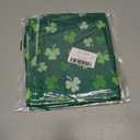 XCHI Green Shamrocks St. Patrick's Day Tablecloth Rectangle Table Cloth Washable Table Covers for Indoor Dining Home Party Decorations 60x120 Inch