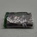 HOTOUCH Silk Button Down Shirts for Women Satin Short Sleeve V Neck Casual Work Office Blouse Tunic Tops (Small, Brown)