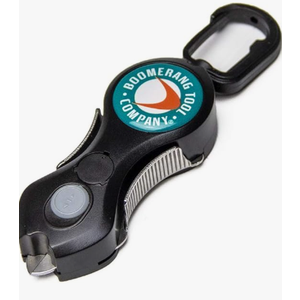 Boomerang Tool Company SNIP Fishing Line Cutters with Retractable Tether and Stainless Steel Blades that Cut Braid, Mono and Fluoro Lines Clean and Smooth, Original Snip L.e.d.