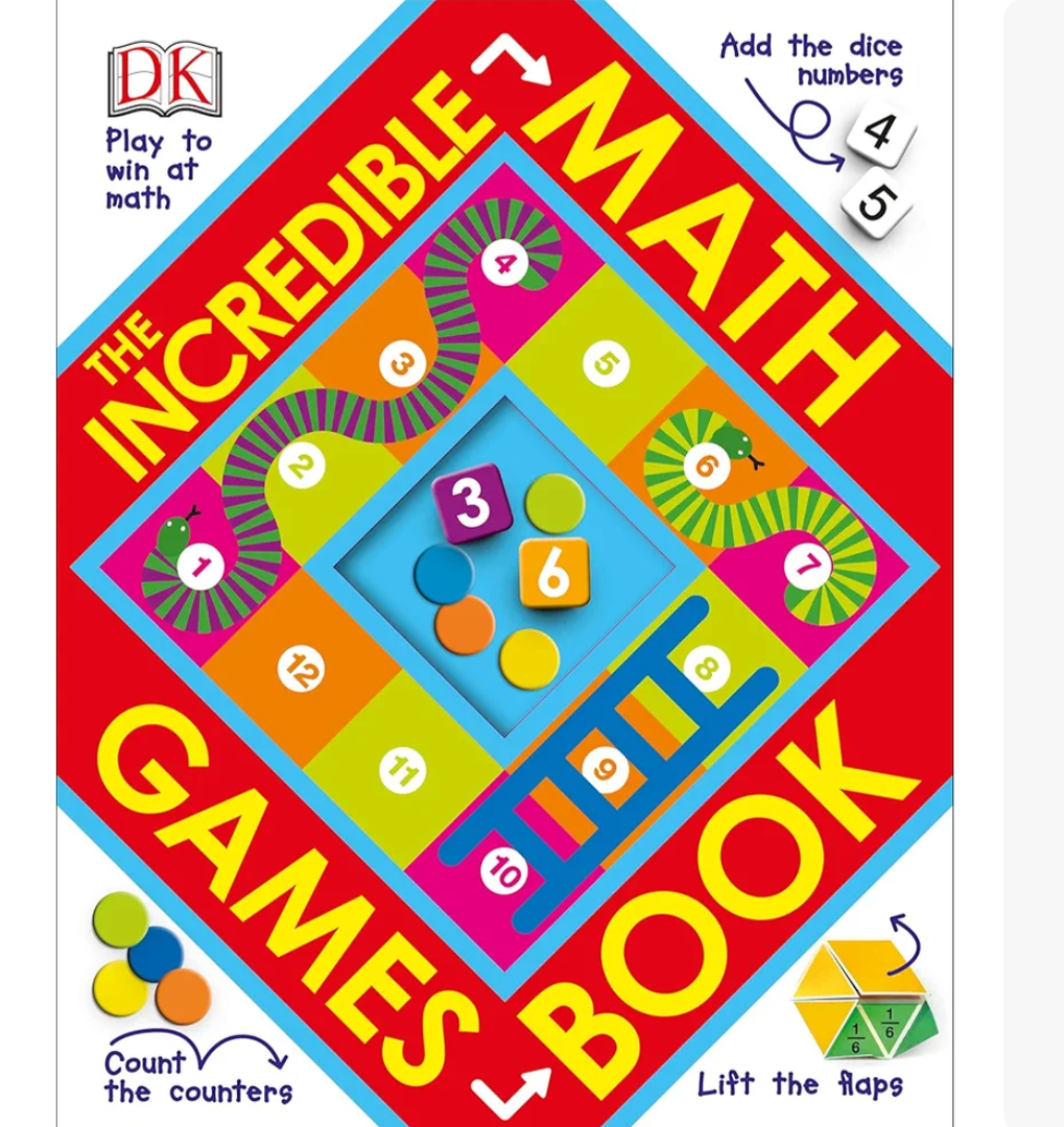 The Incredible Math Games Book by DK (Author)