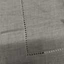 Signature Linen™ by D'Moksha Natural Table Runner 84 Inches Long, 100% Pure Linen, Hemstitch, 14 x 84 Inch Table Runner for Dresser, Dining- Summer
