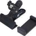 SUNGOOYUE Guitar Head Phone Holder, Flexible 360 Degree Rotating Clamp Mount for 5.5-7.5cm Phones