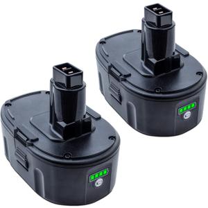 DTK 7.0Ah 18V Battery Replacement for Dewalt, 2Pack 18V Lithium Ion Battery Compatible with Dewalt DC9096 DC9098 DC9099 DW9095 DW9096 DW9098 DE9039 Cordless Tools