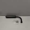 Motorized Bicycle Exhaust, Bicycle Muffler Silence for 49cc 50cc 60cc 66cc 80cc 100cc Motorized Bicycle (Black)