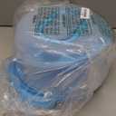 Cake Cupcake Carrier with Lid and Handle + Cake Stand Plate with Dome | 10" Round Cake Container Holder with Cover | Plastic Pie Carrier Cake Storage Container | Bunt Keeper Platter Tray for Transport (Blue)