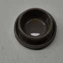 Ants Away Dog Bowl Cat Puppy Food Bowls Round No Spill Eating Feeder for Small Animals Brown, Small