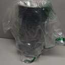 7Pack Self-Watering Plant Flower Pot Wall Hanging Plastic Planters Size 7 inch with 7 Hooks Fit for Plants Flowers Indoor Outdoors,Black