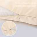 Sutuo Home Silk Pillowcase for Hair and Skin Care, Both Sides 19 Momme Mulberry Pure Real Silk Pillow Case Cover with Zipper, Soft and Smooth for Better Cool Sleep, Standard 20"x26", Champagne 1 PC