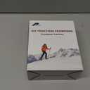 Ice Cleats for Shoes and Boots Men Women Trail Running 20 Stainless Steel Spikes Anti-Slip Footwear Traction Cleats Snow Grips Crampons for Hiking Ice Fishing Walking on Snow (X-Small, teal)