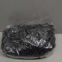 Acrux7 Plastic Chain 82 FT. 1.5 Inch Diameter Black Plastic Chain Link, Light Weight UV Protected Plastic Chain Barrier for Hanging Halloween Fake Chains Decoration, Chains Cosplay