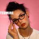 Retro Oval Glasses for Men Women 90s Style Blue Light Blocker Fake Nerd Eyeglasses