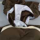 SUUKSESS Women Tummy Control Tankini Swimsuits with Skirt Backless Bathing Suit (Medium, Beige Brown)