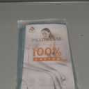 Warmstar 100% Cotton Toddler Pillowcase Set of 2, 600 Thread Count 13x18 Toddler Pillowcases Soft & Breathable, Cotton Travel Pillow Case Cover 13"x 18" with Envelope Closure,Zephyr Green