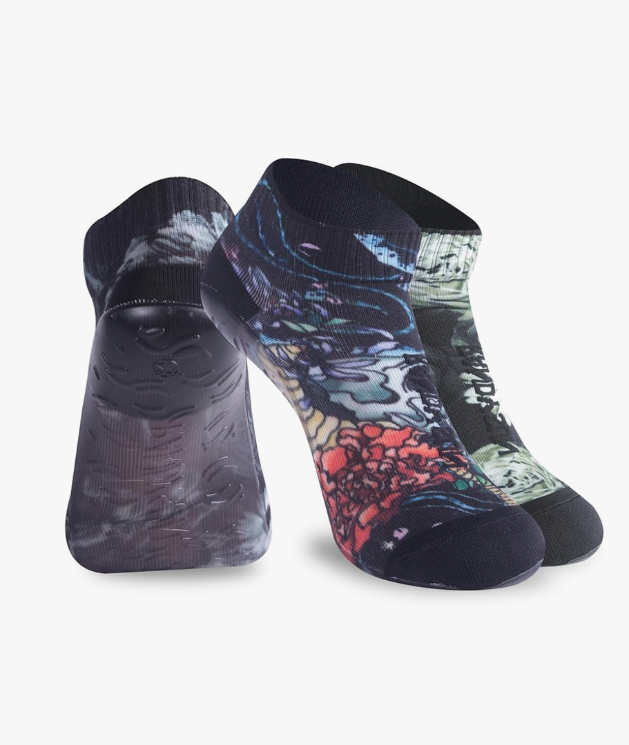 Barefoot Quick-Dry Sand Beach Socks, Breathable Seamless With TPE Sole