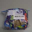 5 Pack Dog Diapers Male Reusable, Premium Belly Bands for Dogs, High Absorbing Male Dog Pee Wraps for Doggie in Incontinence or Excitable Urination Dinosaur, S