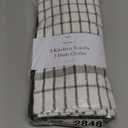 Ritz Premium Kitchen Towel and Dish Cloth Value Set: Highly Absorbent, Super Soft, Long-Lasting, 100% Cotton Checked and Solid Hand Towels, Tea Towels, Bar Towels - 6 Pack, Federal Blue