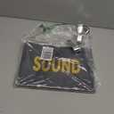 EIiovcnya 5 Senses Gift Bags for Him Her with Labels,Sight Smell Touch Taste Sound Gift Bags with Ribbon Handle,Tissue Paper,Greeting Card for Birthday,Wedding,Christmas,Valentine's Day (Black small, 9.8 x 6.7 x 3.1 Inch)