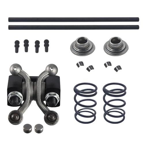 Racing Shaft Rocker Arm Set w Push Rod For Predator 212cc Non Hemi,Race retainers with 22lb Race Springs