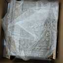 Mailbox Rustproof Cast Aluminum Locking Security Post Mount Mail Box, Large, Bronze