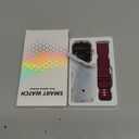 Smart Watches for Men Women(Answer/Make Call), Fitness Tracker Watch with Activity Counter/Sleep Monitor/ 110+ Sports Modes,Smart Watch for Android iPhone iOS Compatible (Wine Red, 1.83)