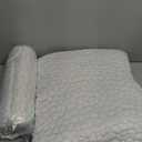 Cooling Bed Pillows for Sleeping, Shredded Memory Foam Pillows 2 Pack, Gel Pillows Standard Size Set of 2, Support yet Soft Pillow for Side, Back Sleepers Adjustable Pillow with Removable Cover (White-cooling Basic)