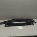 Auto Ventshade [AVS] In-Channel Ventvisor / Rain Guards | Fits 2015 - 2024 Ford F-150, 2017 - 2024 Ford F-150 Raptor SuperCrew - Smoke, 4 pcs. | 194975