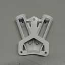 Flag Holder, Flag Bracket, Flag Pole Holder Bracket Double Hole Design Outside House Heavy Duty Metal Flag Mount, Aluminum Alloy Mounting Brackets(1 inch)