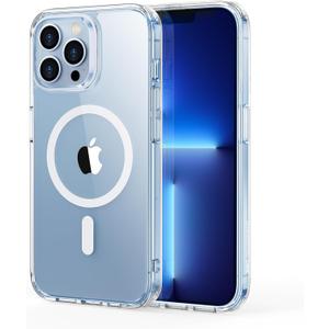 ESR for iPhone 13 Pro Max Case, Compatible with MagSafe, Shockproof Military-Grade Protection, Scratch-Resistant Back, Magnetic Phone Case for iPhone 13 Pro Max, Classic Hybrid Case, Clear