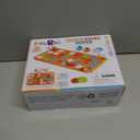 STEM Logic Road Builder Toys: Board Games Toys for 5 Year Old Kids, Montessori Brain Teaser Puzzles Educational Learning Activities Toy for Kid Ages 3 4 6-8 12 Boys Girls Gifts (Orange 32PCS)