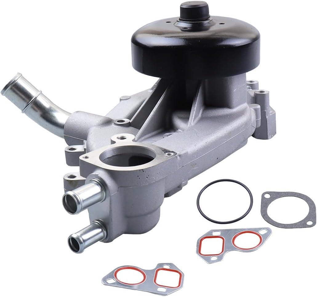 EMTMOUN AW5104 Engine Water Pump Compatible with Chevy, GMC, Cadillac, Hummer, Isuzu Models, Silverado, Suburban, Trailblazer, Yukon, 4.8L 5.3L 6.0L, OE# 89018166