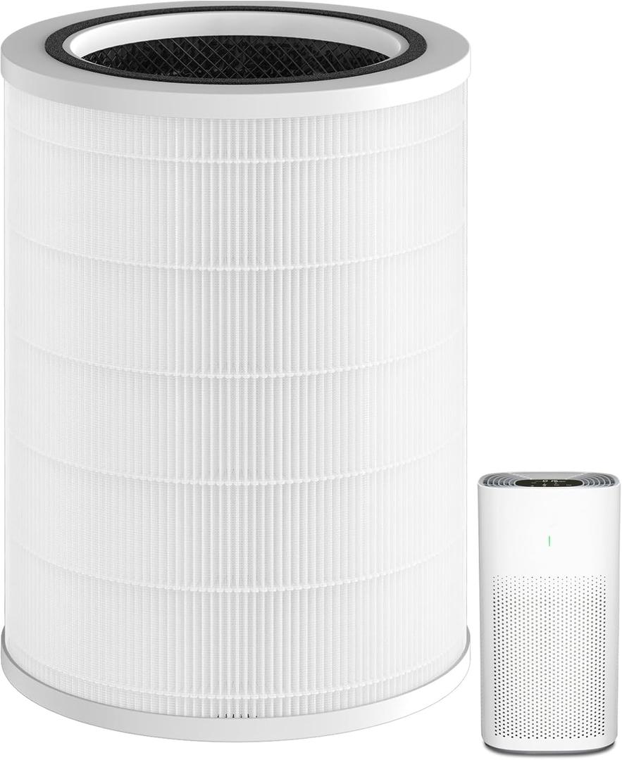 1-Pack 12010 Replacement Filter Compatible with Clorox Large Room Up to 1,500 Sq. Ft. Purifier, Model # 11010 & 11011