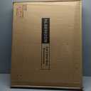 Cat Litter Box Enclosure with Soft Litter Mat; Hidden Kitten Washroom Furniture with Door; Handwoven Rattan Cat House with Large Space; Pet Crate for Living Room, Bedroom, Balcony (Grey) (30.3'' L x 18.2'' W x 24.2'' H)