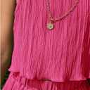 SOLY HUX Toddler Girl's Clothing Sets Summer 2 Piece Outfits Textured Sleeveless Tops and Shorts Casual Vacation Set (Pink)