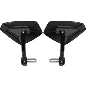 FENRIR Motorcycle Handlebar Bar End Mirror CNC Aluminum Black Cafe Racer Anti-vibration Anti-glare Large field of view universal 7/8" 22MM For Sport Naked Street Bike Cruiser Scooter