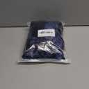 Levoberg Armless Criss Cross Office Desk Chair Cover Stertch Vanity Desk Chair Slipcovers Cross Legged Wide Chair Covers Accent Mid Back Wide Seat Swivel Task Chair Protector Navy