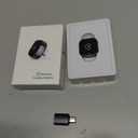 2-in-1 Wireless CarPlay & Android Auto Adapter, Plug & Play CarPlay Dongle Converts Wired to Wireless, Fast Auto-Connect, No Delay, Compact Design for iPhone & Android with USB/USB-C Port(Black)