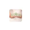 JWICOS Emerald Green Rhinestone Tiara & Crown for Women Elegant Crystal with Combs Princess Birthday Girls Bridal Wedding Prom Party Hair Accessories (Emerald Green), 1.0 Count