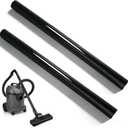 Vacuum extension tube, 1.25 inch (32 mm) vacuum cleaner extension rod with 1-1/4 inch connector, convenient for replacing extension tubes for wet/dry vacuum cleaners (2-pack)