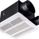 Tech Drive Bathroom Ventilation and Exhaust Fan with Humidity sensor, 110CFM 0.8 Sones with 6inch Duct