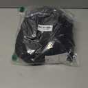 Pink Queen Women's Cable Knit Sweater Dress Long Sleeve Crewneck Mini Pencil Bodycon Dresses Fall Winter Outfits 2025 (Large, Black)