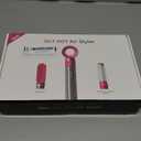 Blow Dryer Brush Set, Air Sculpt 3-in-1 Hot Air Brush Blow Dryer - Salon Blowout Styler for Curling, Volumizing & Straightening with 3 Interchangeable Heads, Sleek & Frizz-Free Hair, ALCI Safety Plug