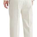 Dockers Men's Straight Fit Signature Iron Free Khaki with Stain Defender Pants (Regular and Big & Tall), (New) Egret, 34W x 30L