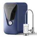 GLACIER FRESH GFU03 Electric-Free Reverse Osmosis Water Filter 800 GPD
