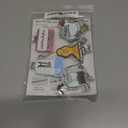 5 Pcs Funny Badge Reel Retractable Name Tag ID Clip Holder Nursing Student RN Pediatric Teacher Funny Office Work Accessories 9